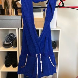 Trina Turk Blue Cover Up One-piece NWOT